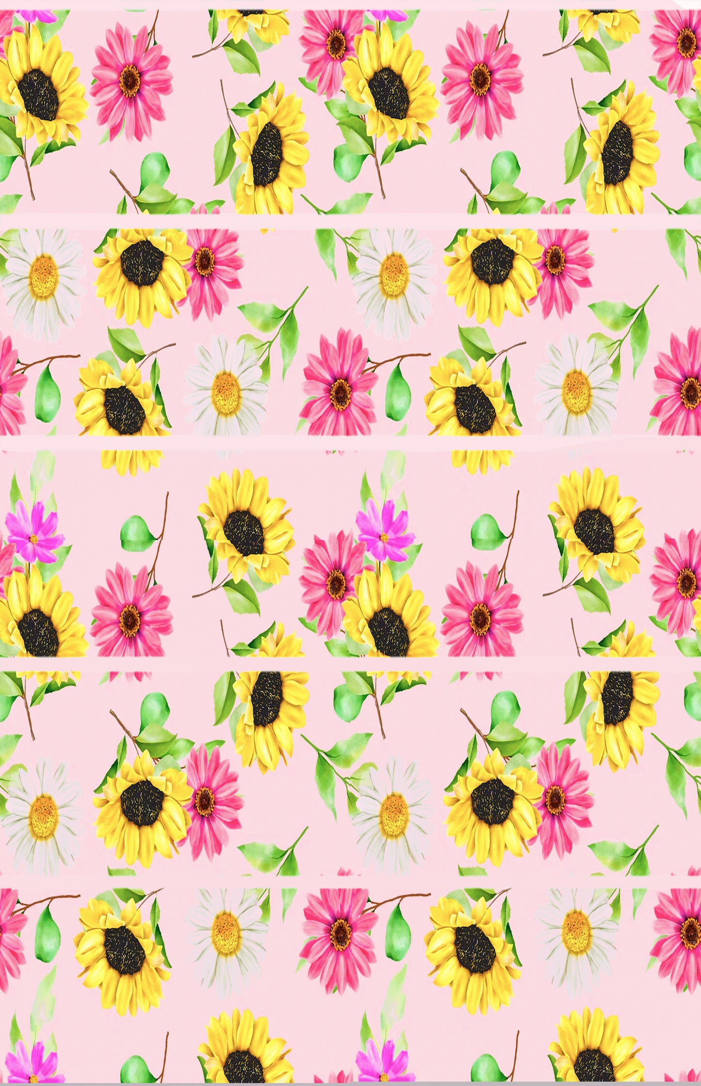 Pink Sunflower Tubie Tape