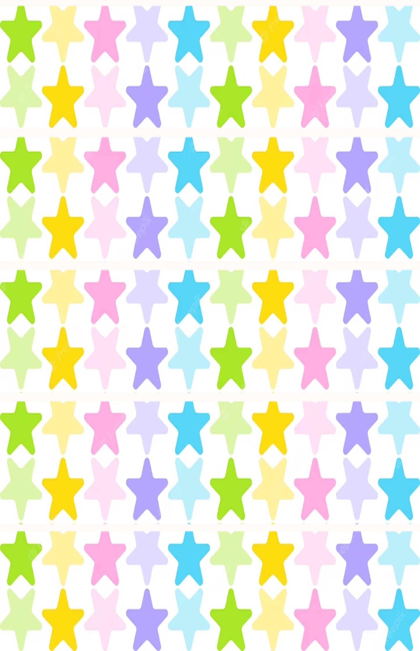 Rainbow star Tubie Tape