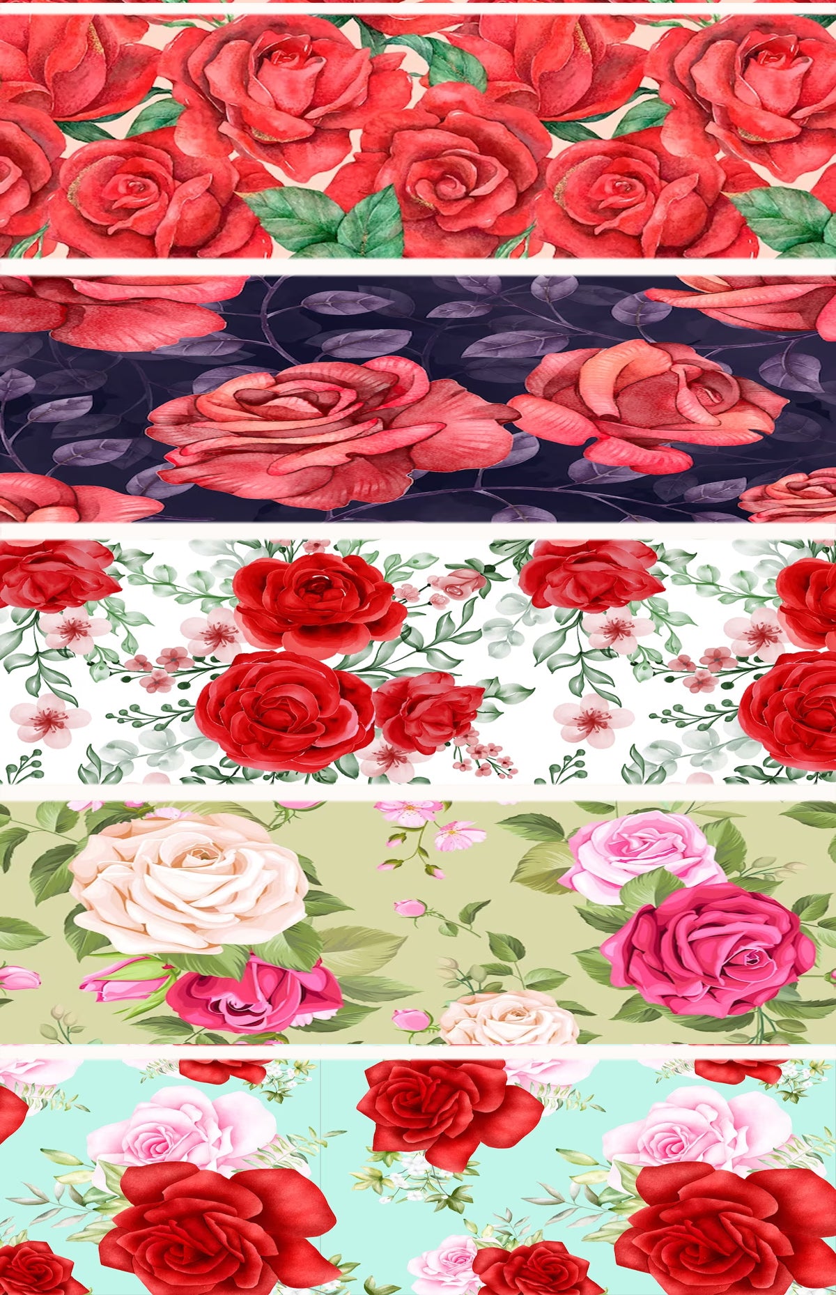 Red Rose Mix Tubie Tape