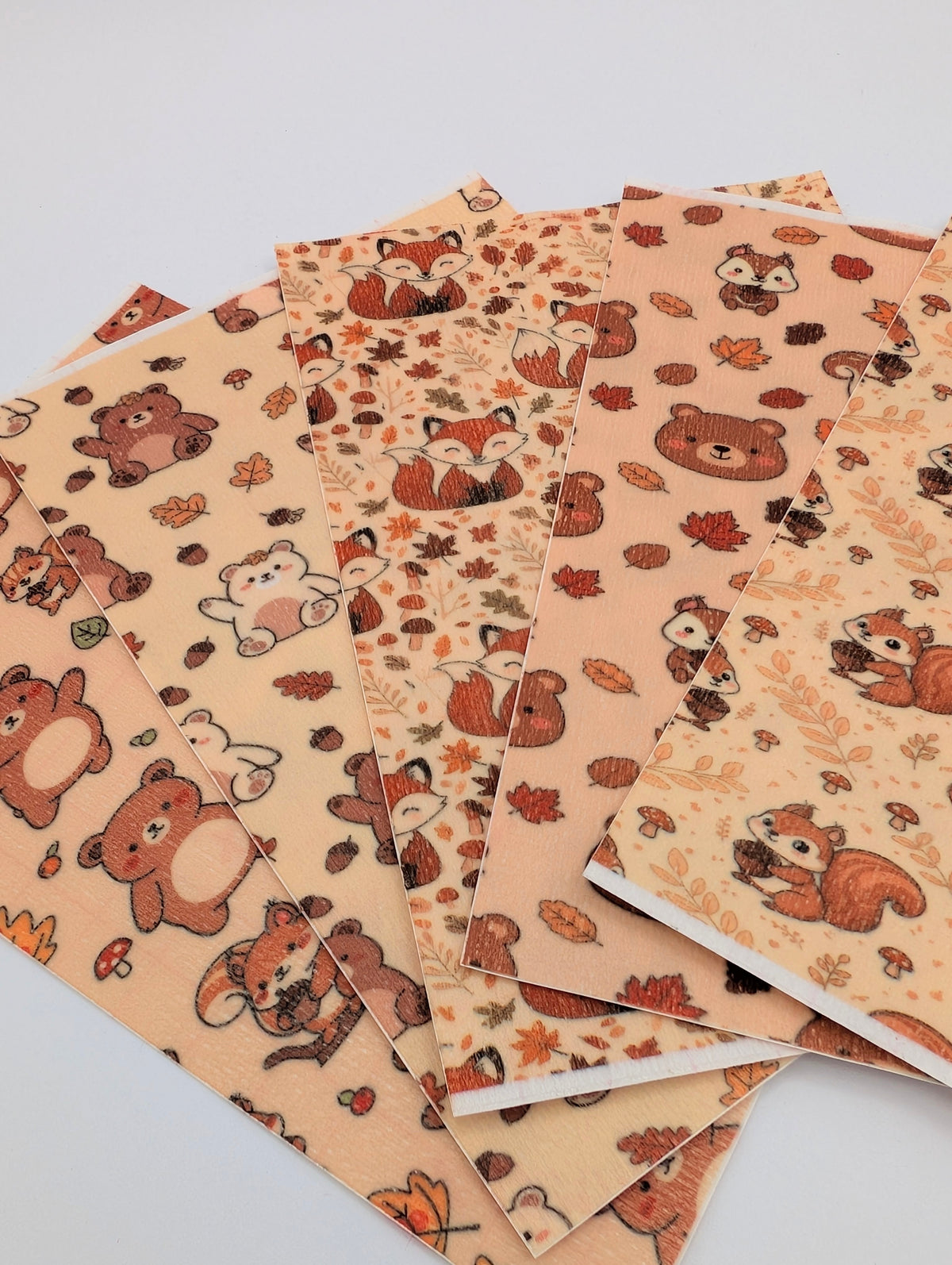 Woodland creatures 5pcs Tubie Tape
