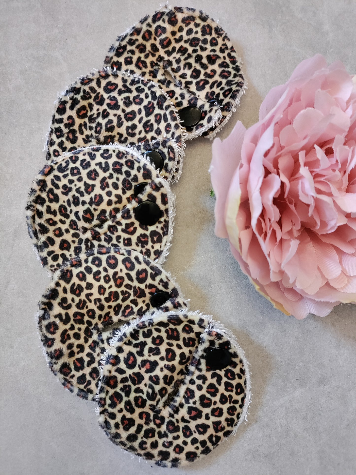 Leopard print Tubie covers, G G/J tube, PEG tube, Tubie pads