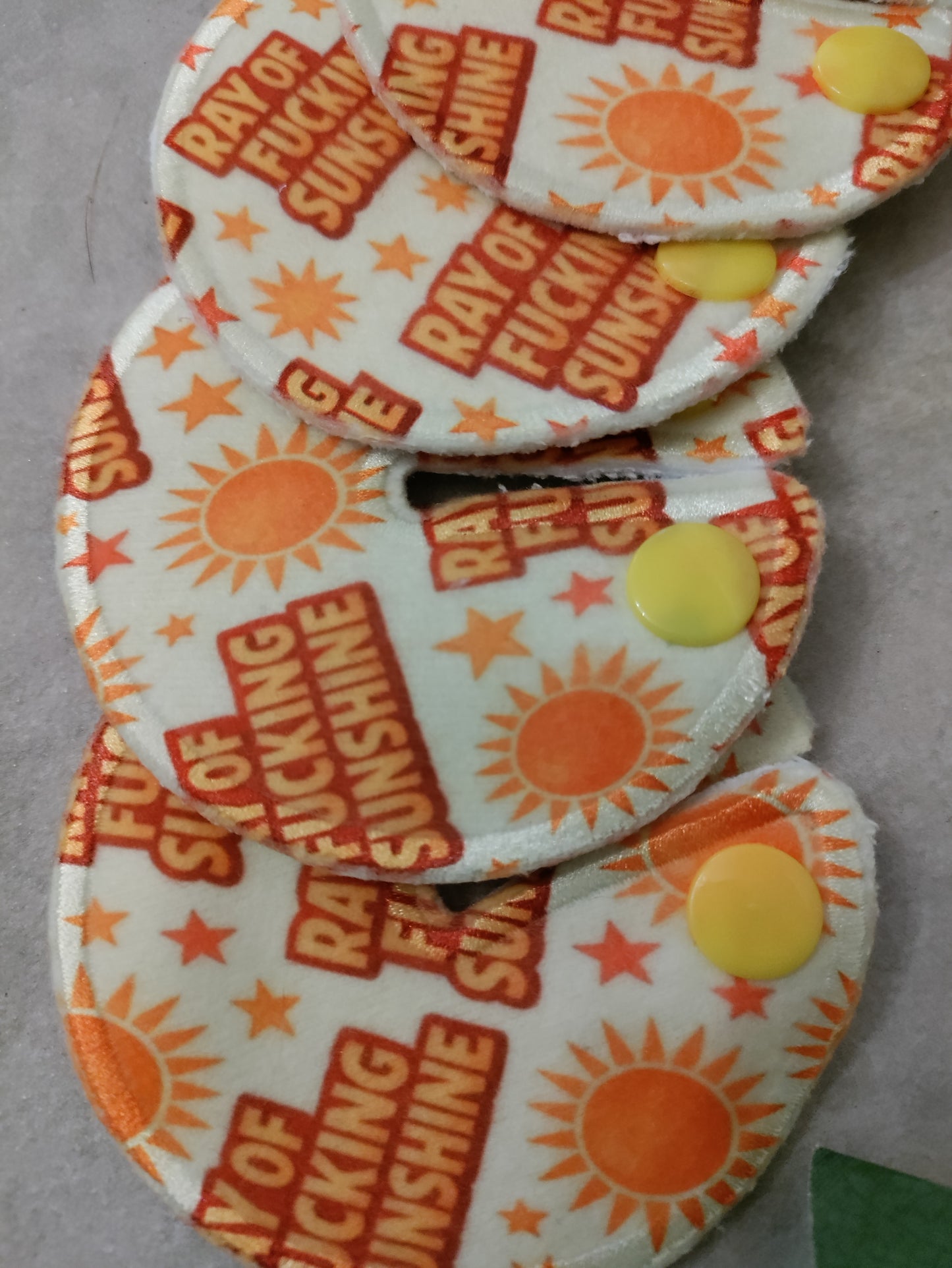 Ray if F-ing sunshine Tubie Pads