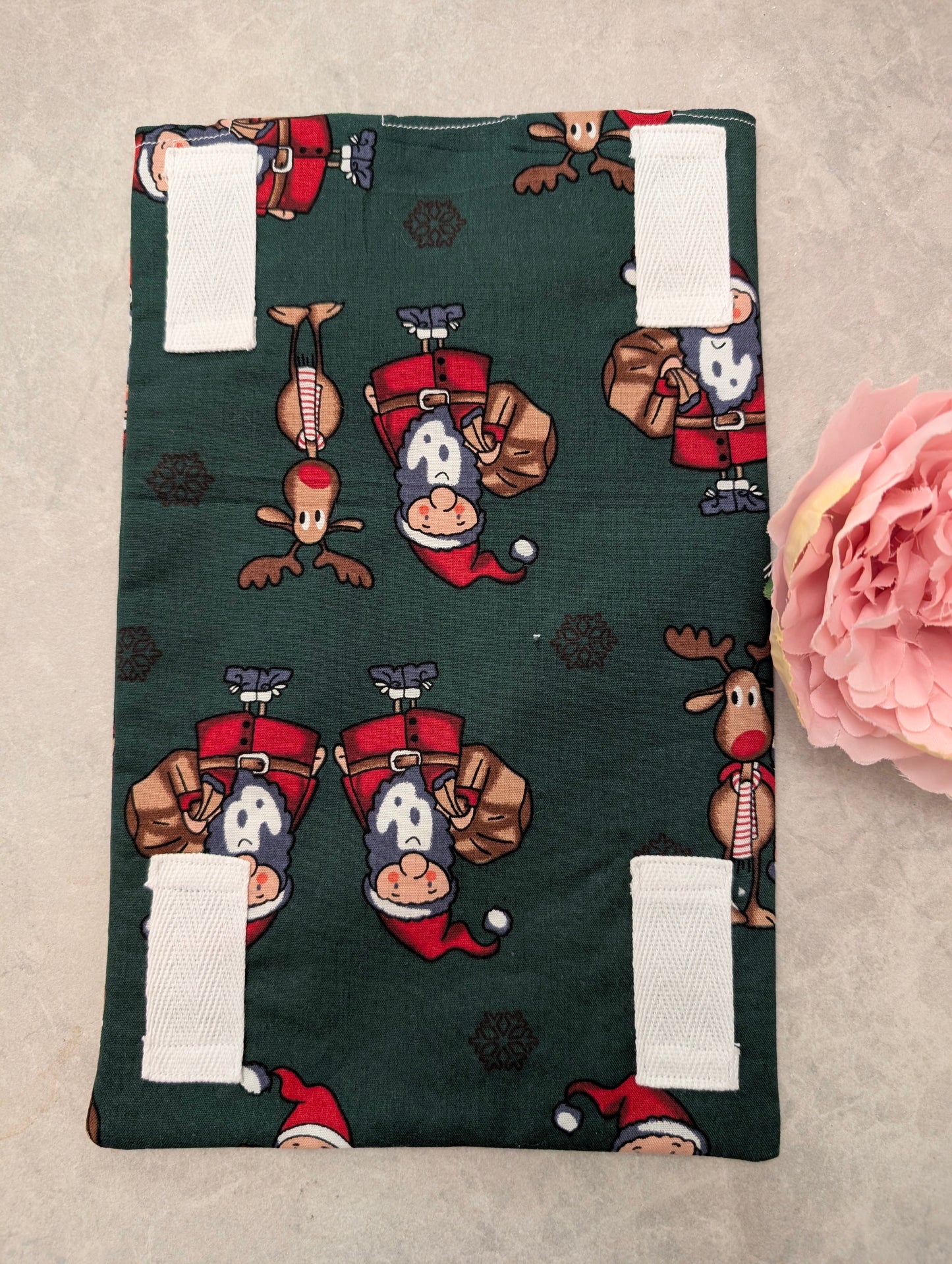 Santa reindeer catheter Leg Bag Cover