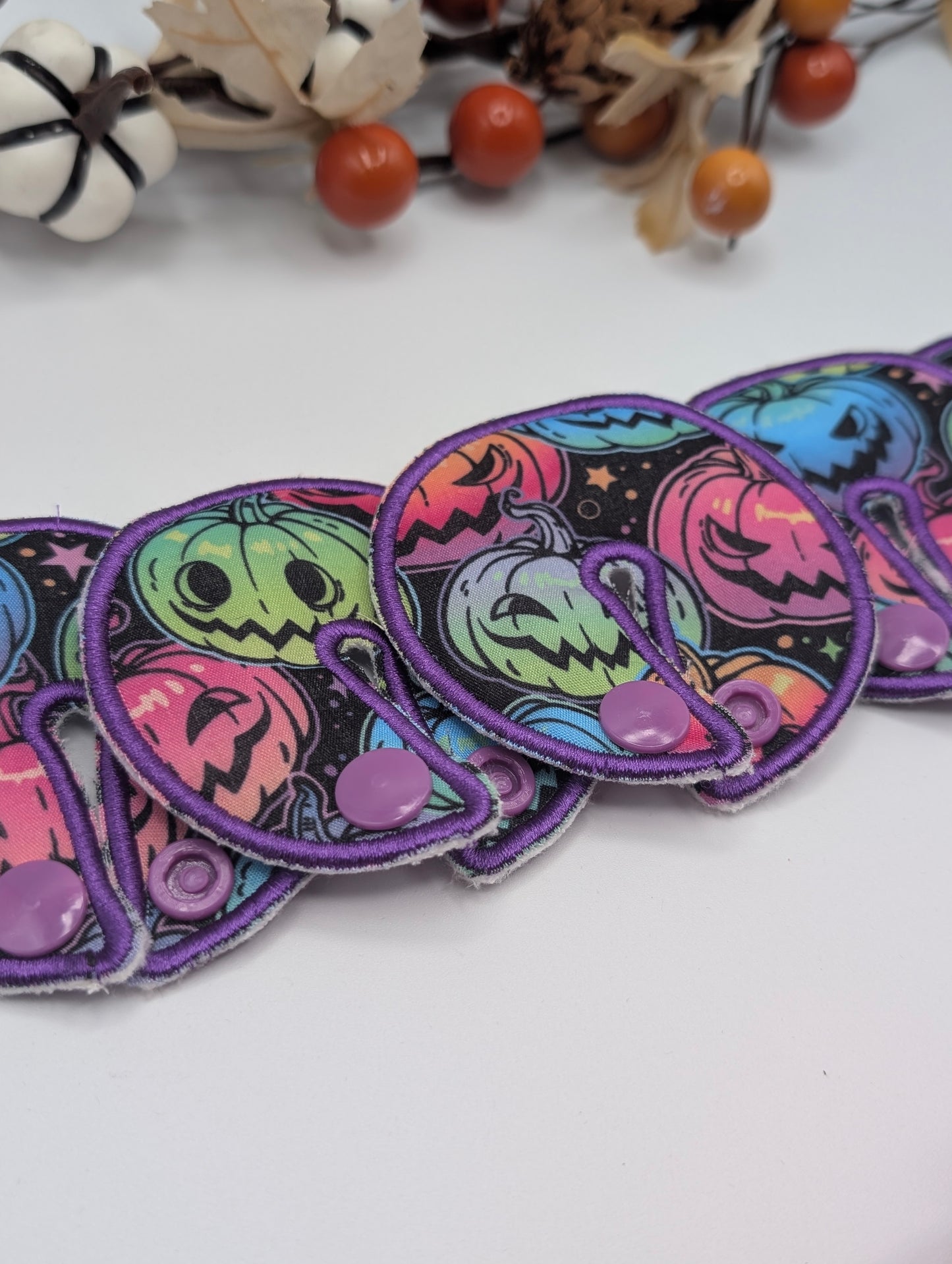Bright pumpkins Tubie pads