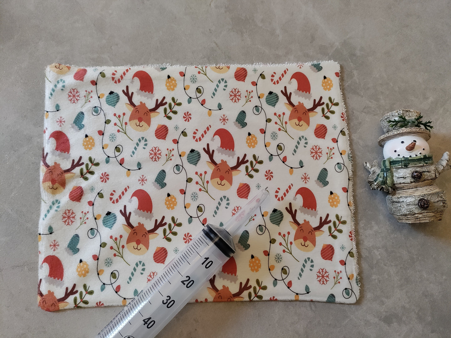 Fun reindeer Med mat