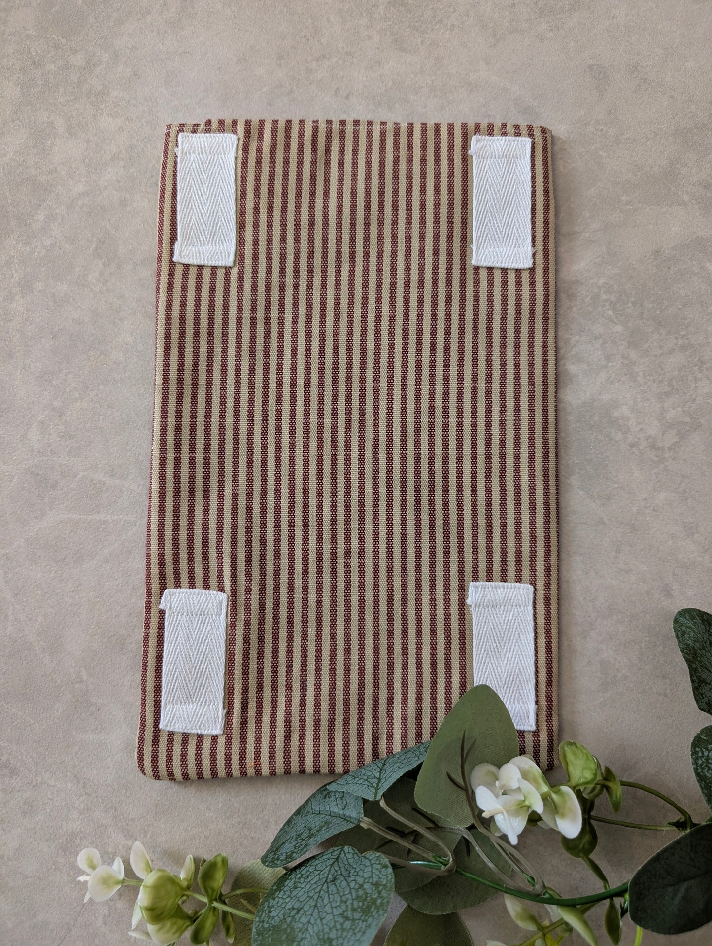 Tan stripe catheter Leg Bag Cover