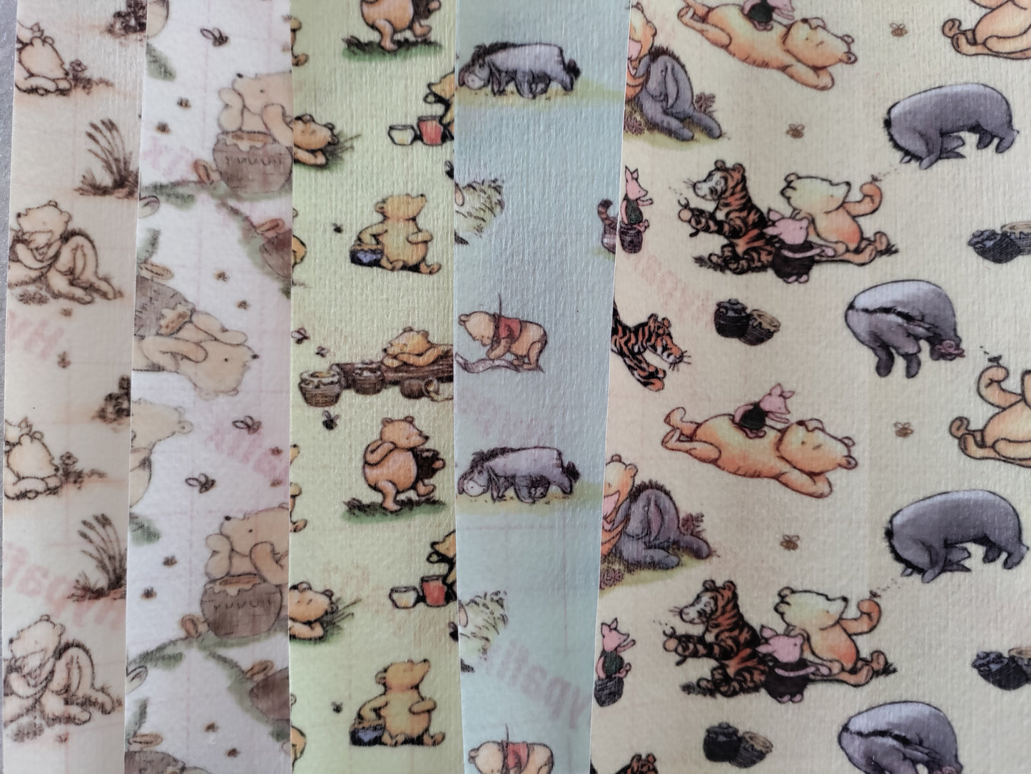 Classic pooh 5pcs Tubie Tape