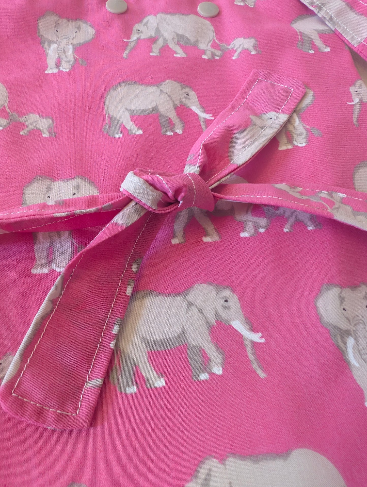 Pink elephant syringe driver bag