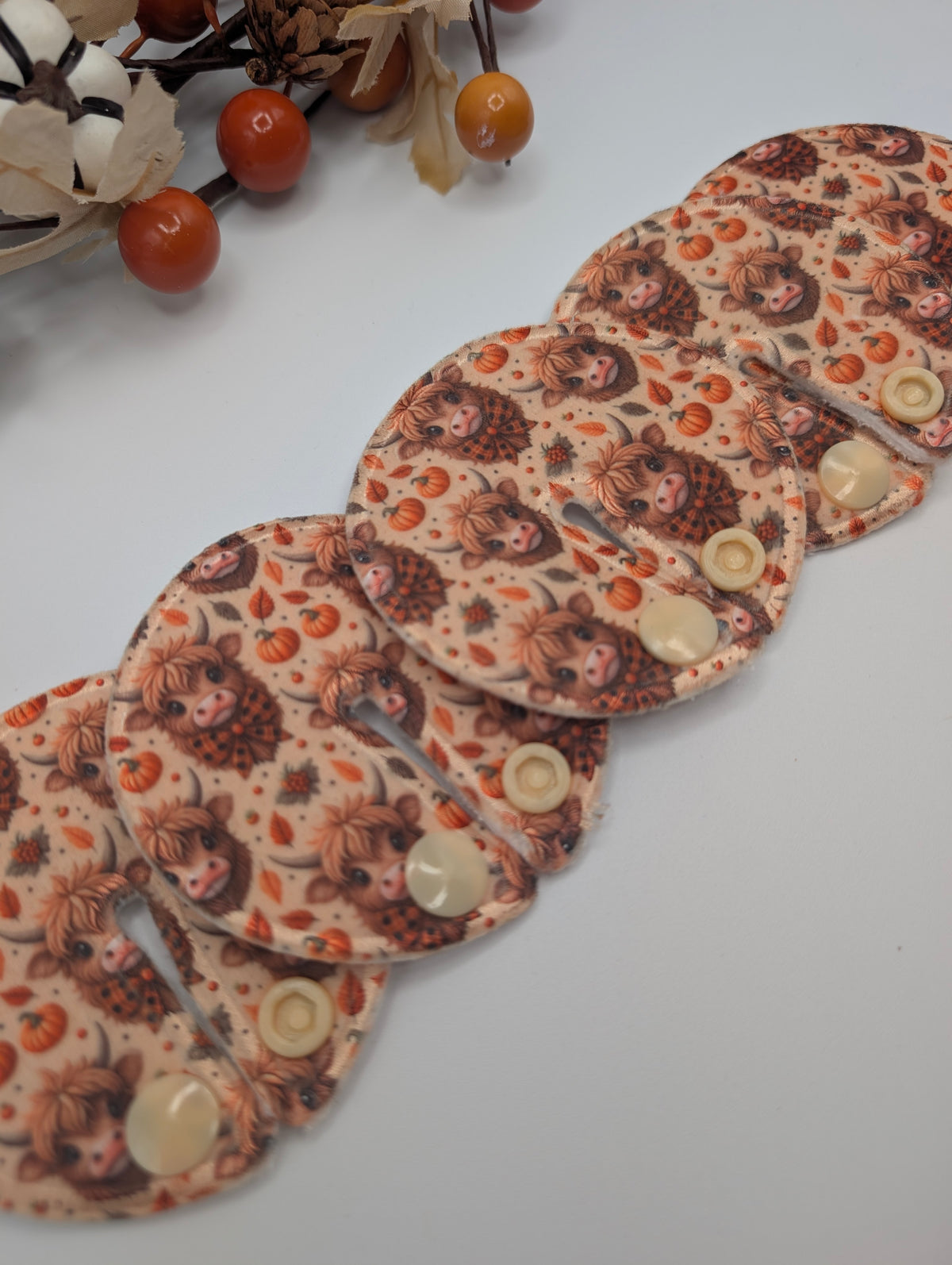 Autumn highland Tubie pads