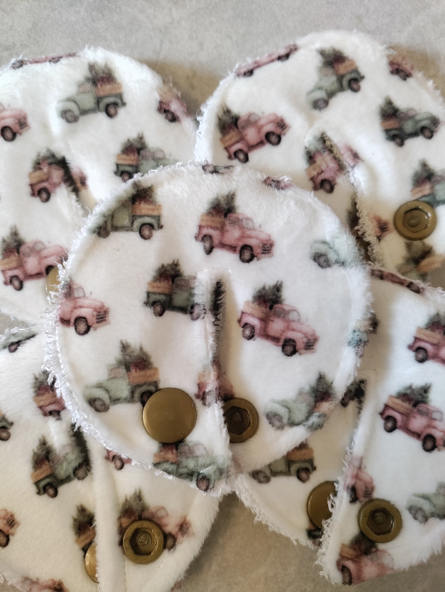 Christmas Truck Tubie Pads