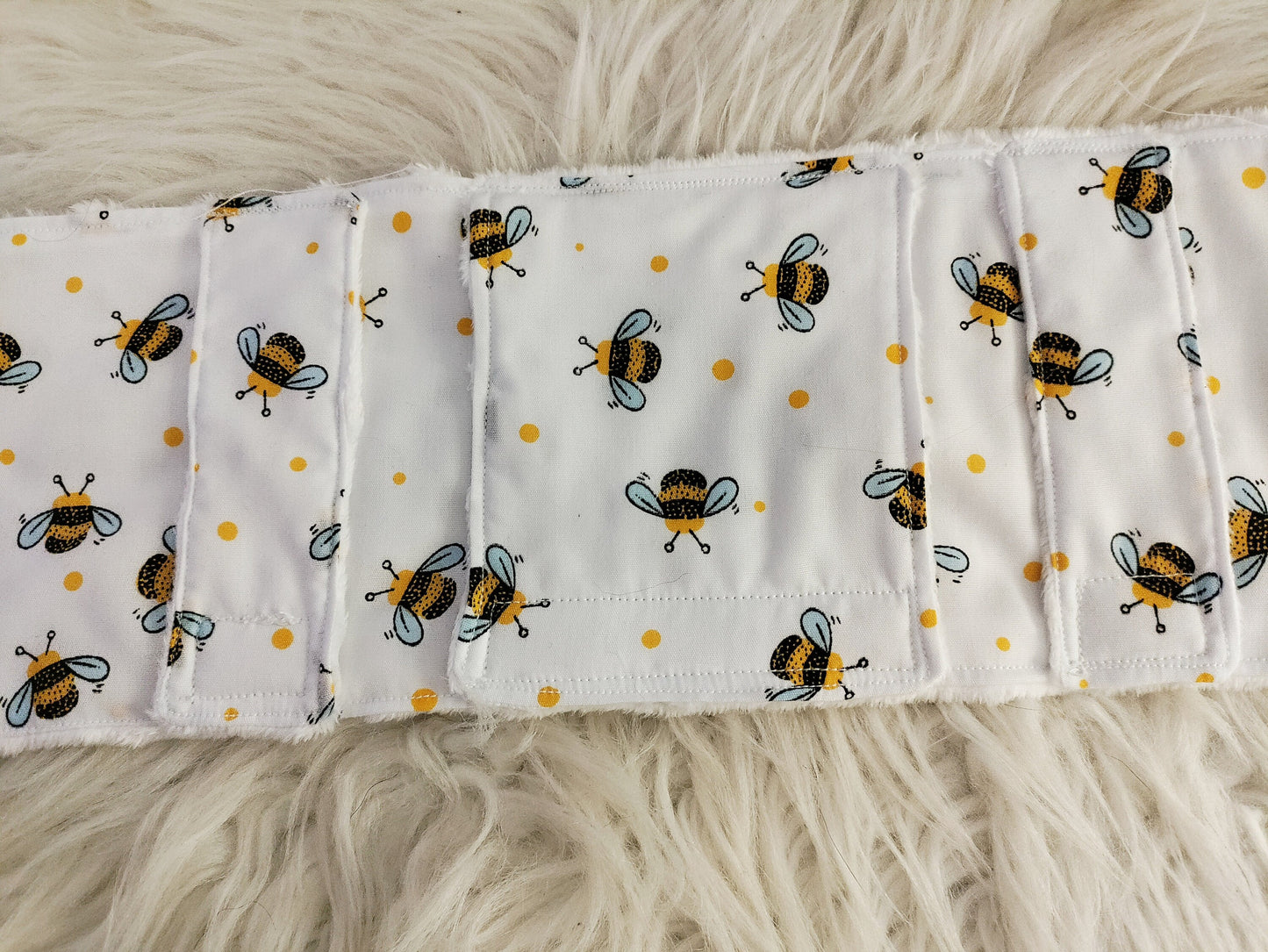 White Bee PEG tube belt