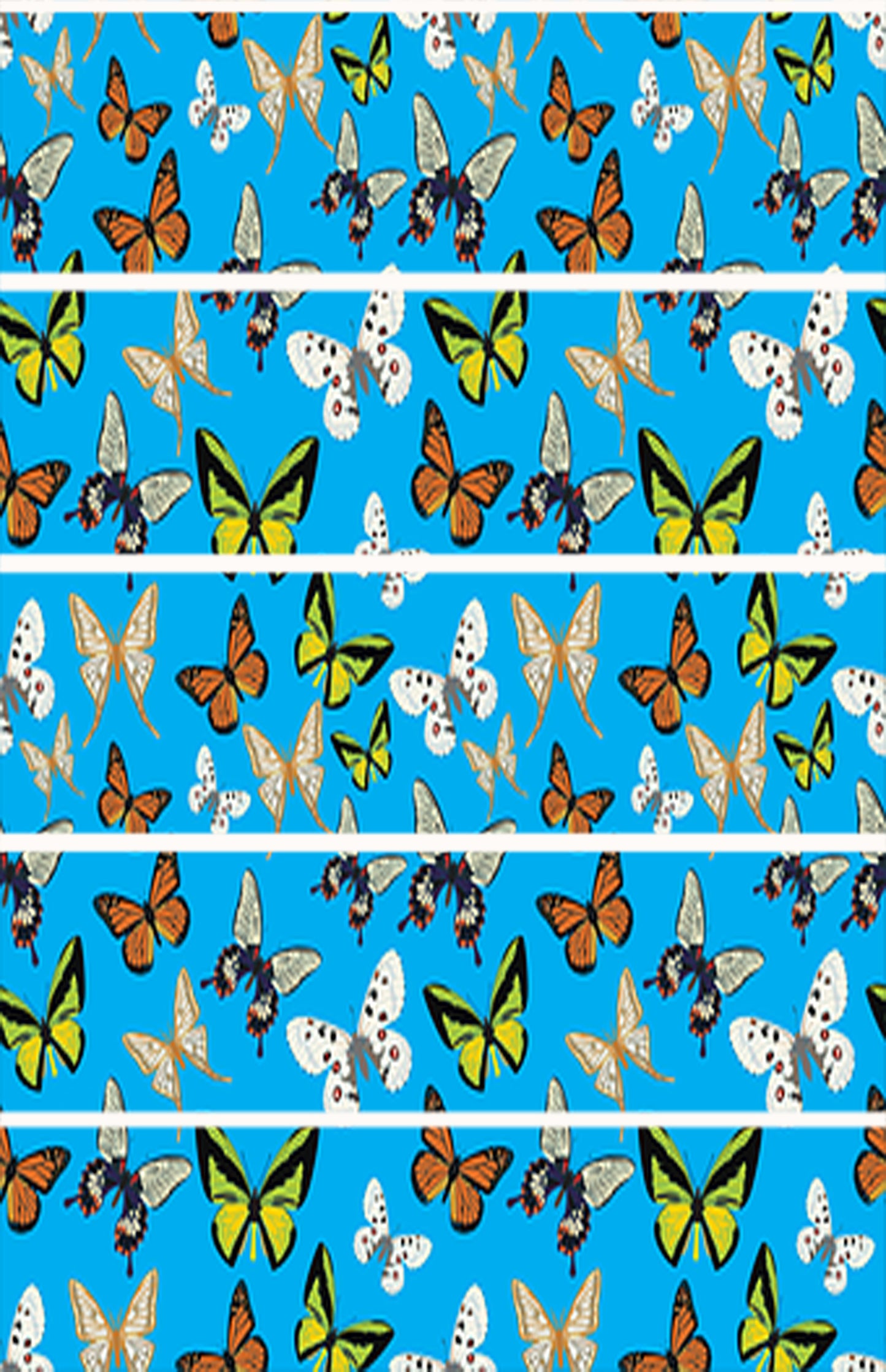 Blue Butterfly Tubie Tape