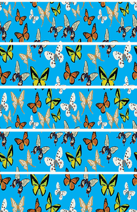 Blue Butterfly Tubie Tape