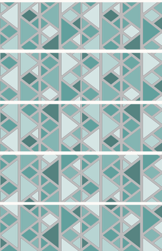 Blue Triangles Tubie Tape