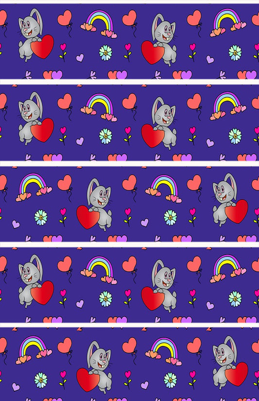 Bunny hearts Tubie Tape