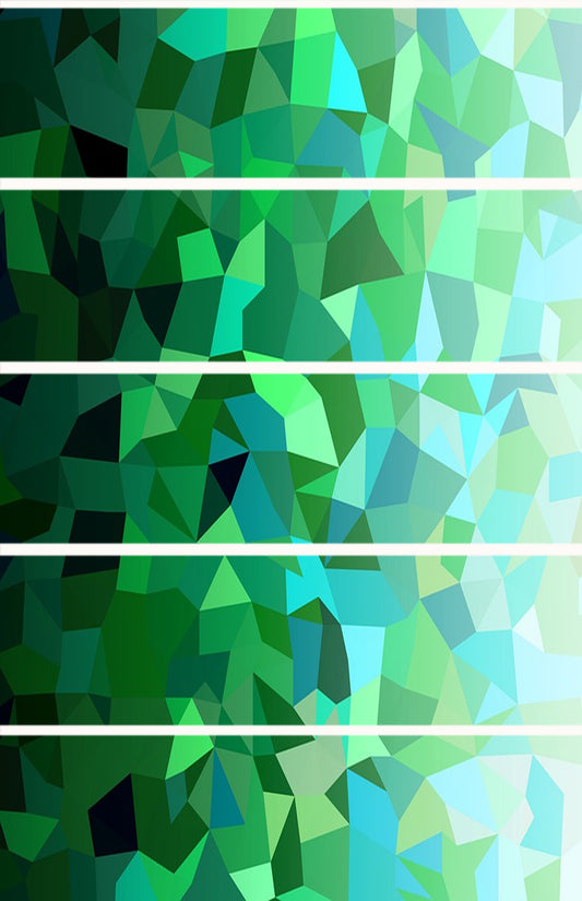 Green Geometric Tubie Tape