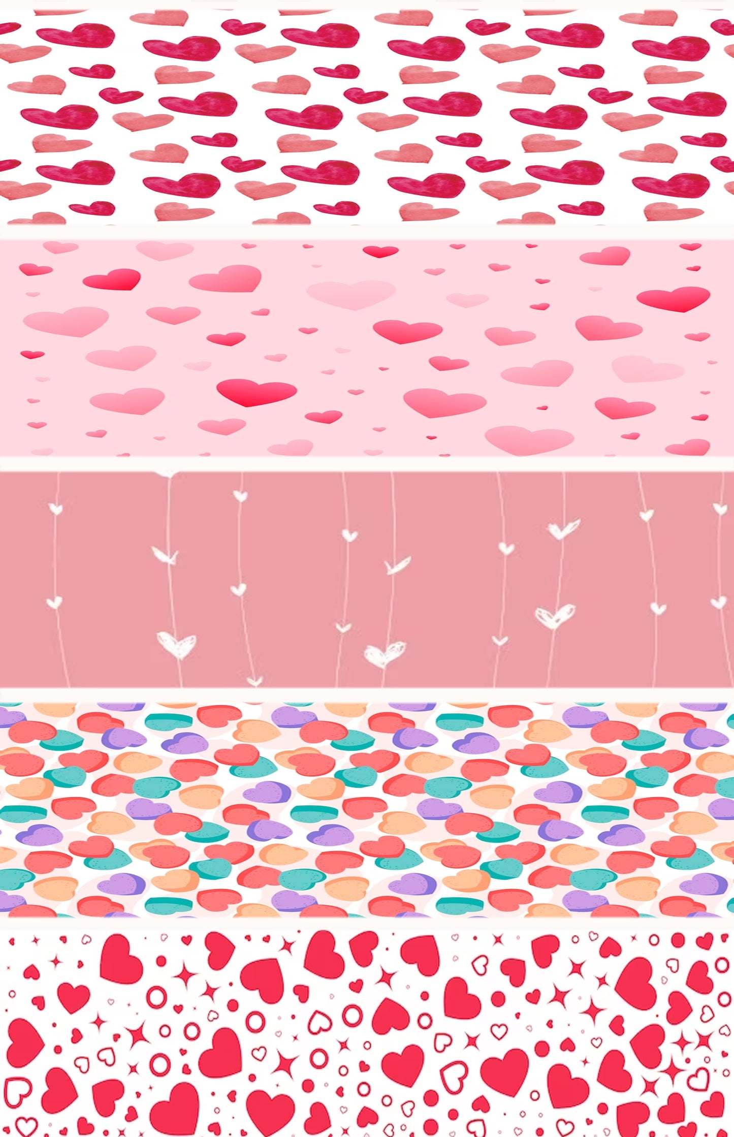Heart mix Tubie Tape