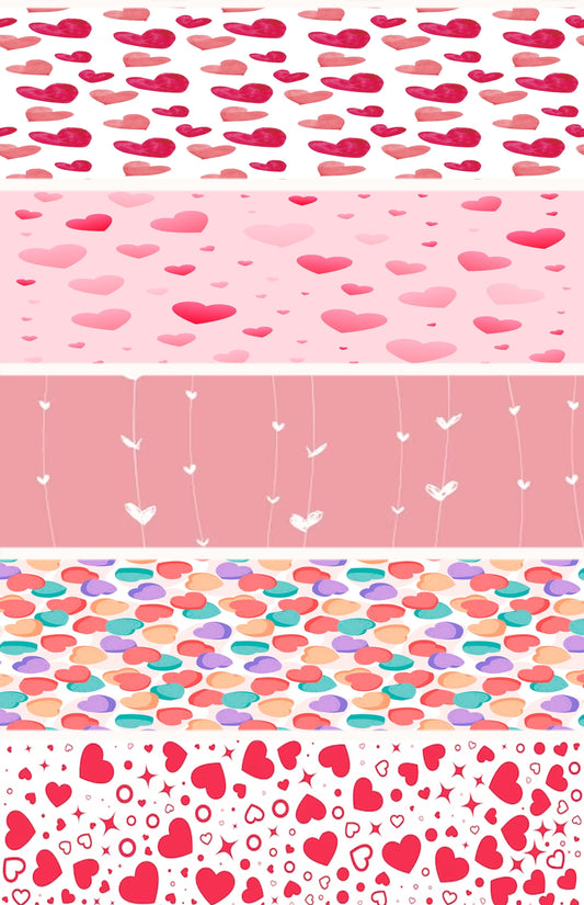 Heart mix Tubie Tape