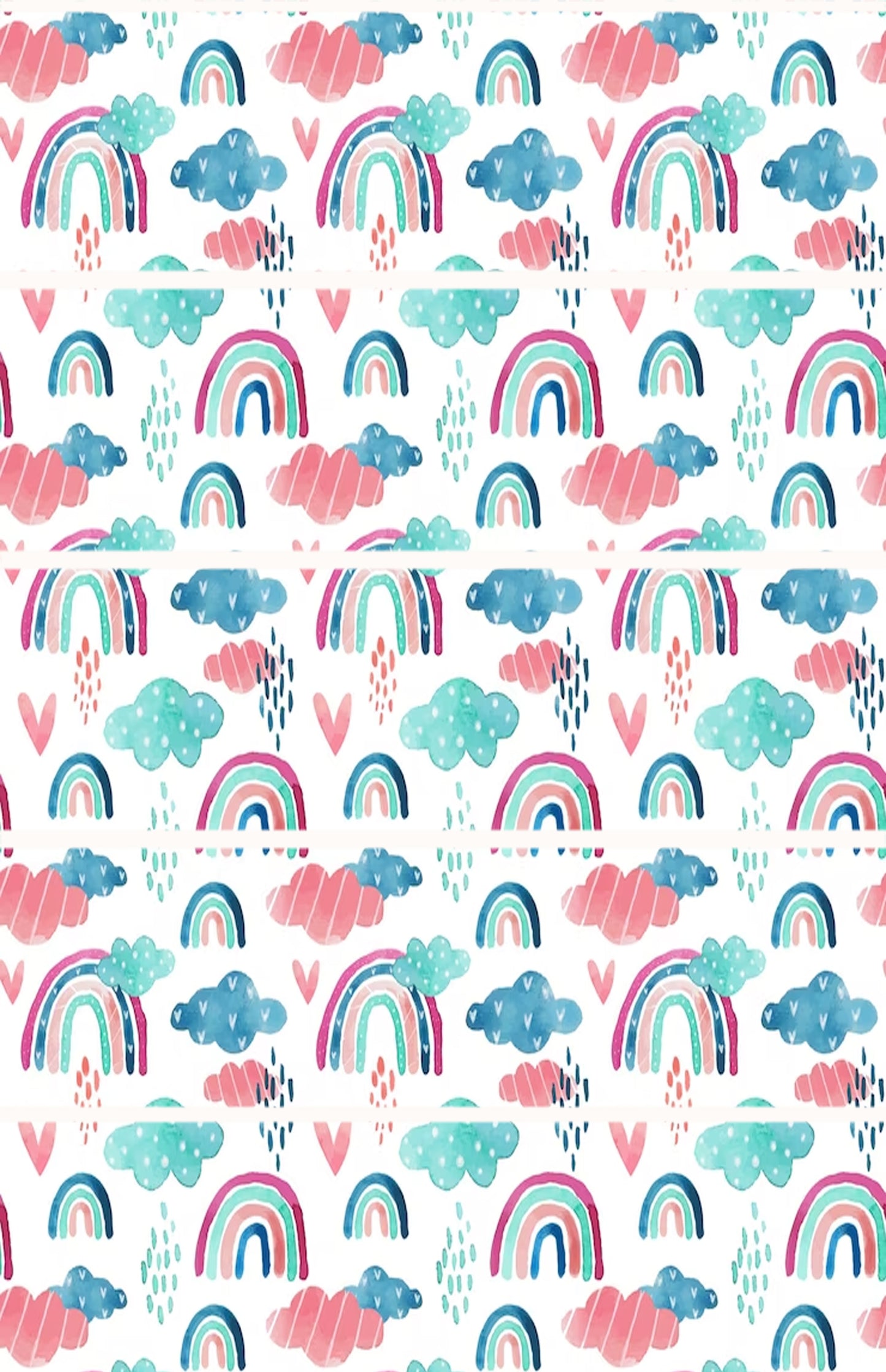 Rainbow Cloud Tubie Tape