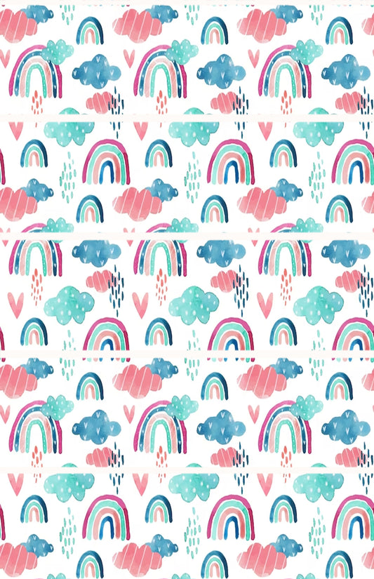 Rainbow Cloud Tubie Tape