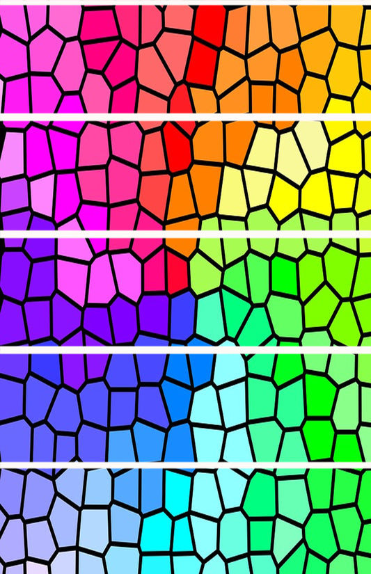 Stain glass Tubie Tape