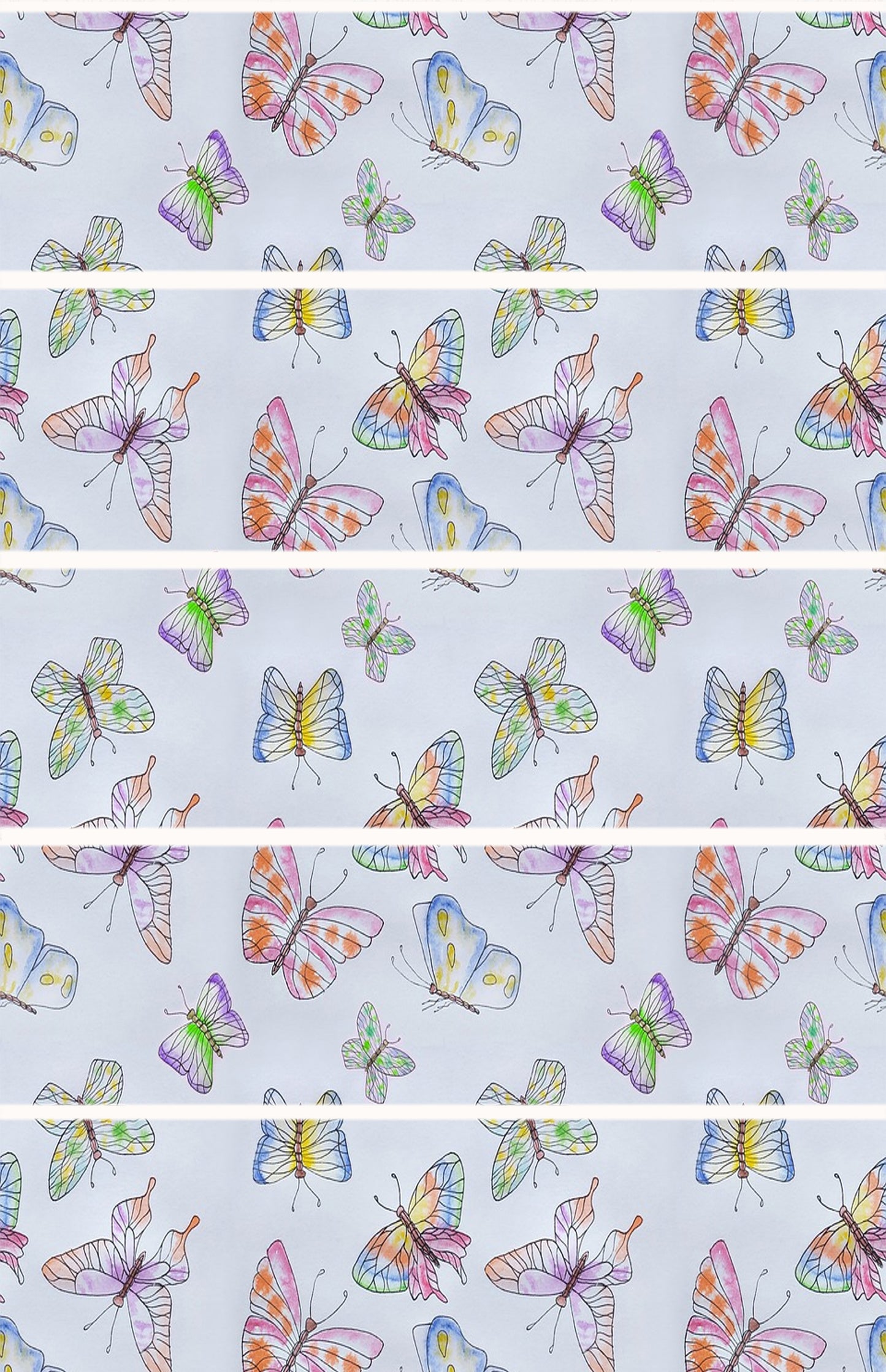 Butterfly Sketch Tubie Tape