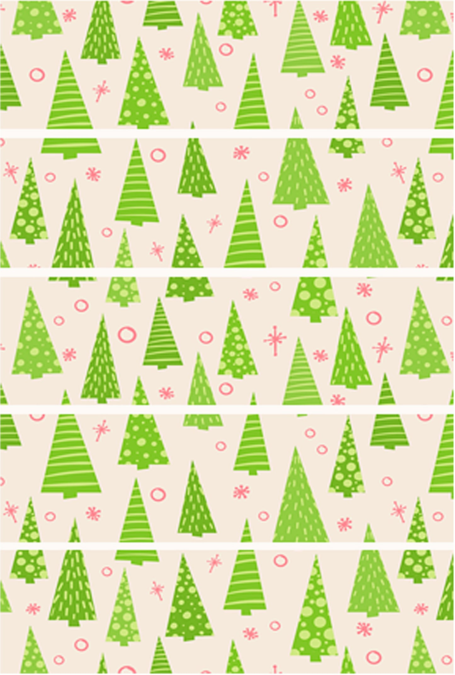 Christmas tree Tubie Tape