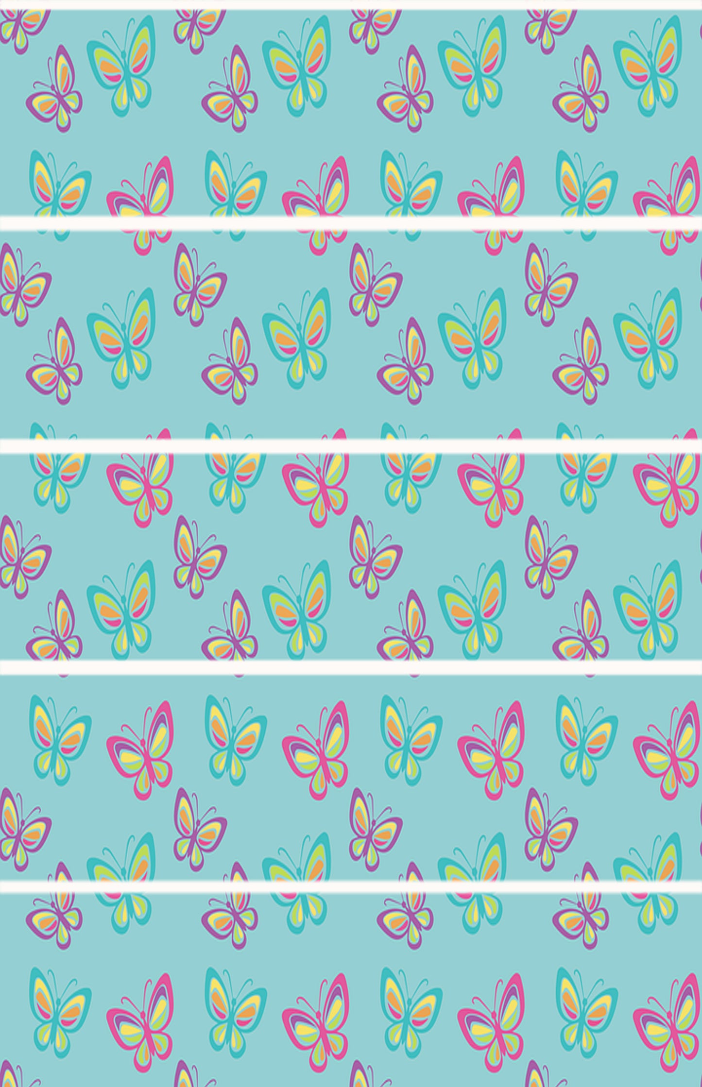 Colourful Butterfly Tubie Tape