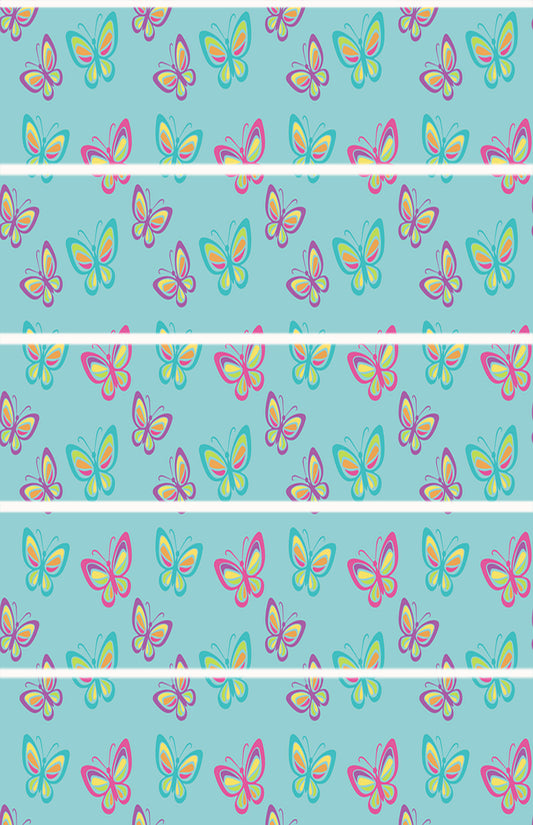 Colourful Butterfly Tubie Tape