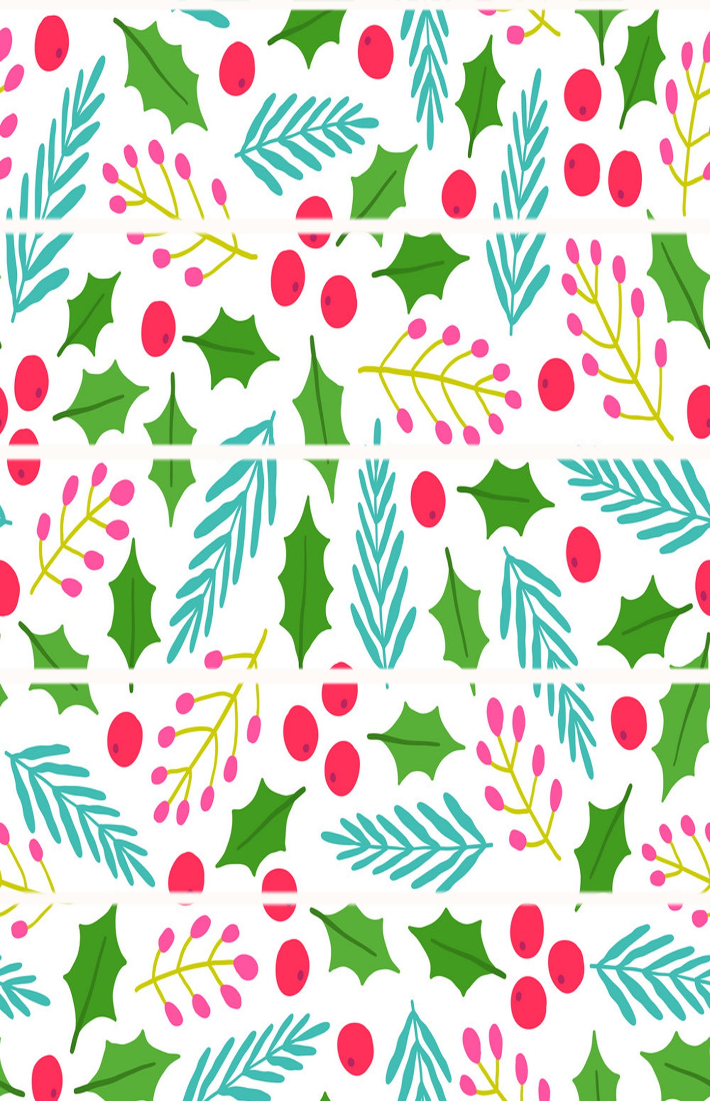 Colourful Christmas Tubie Tape