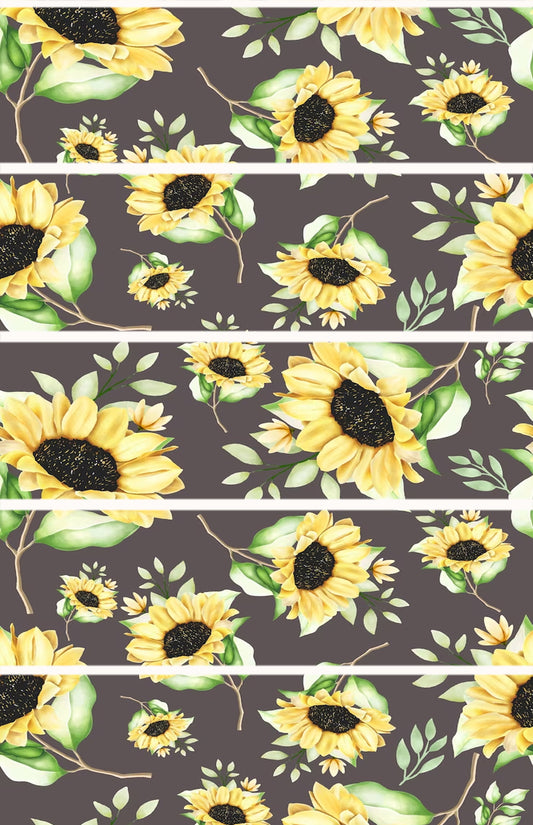 Grey Sunflower Tubie Tape