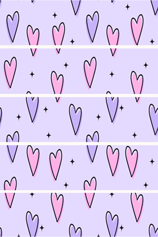 Hearts Tubie Tape