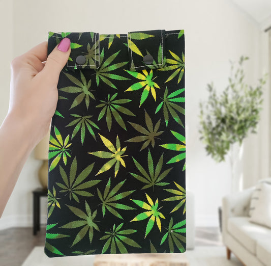 Dark leaf Leg Bag Cover
