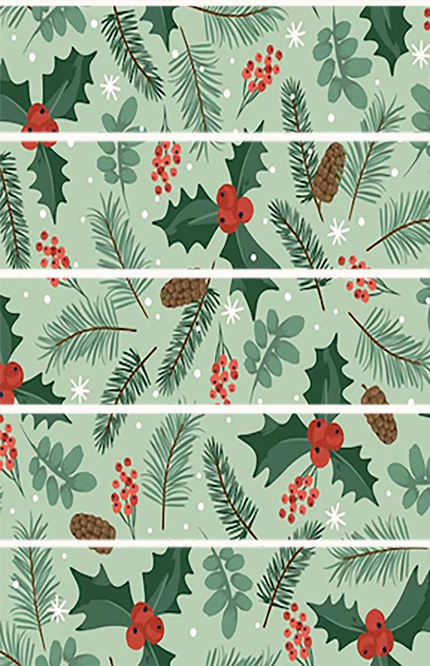 Pinecone Christmas Tubie Tape