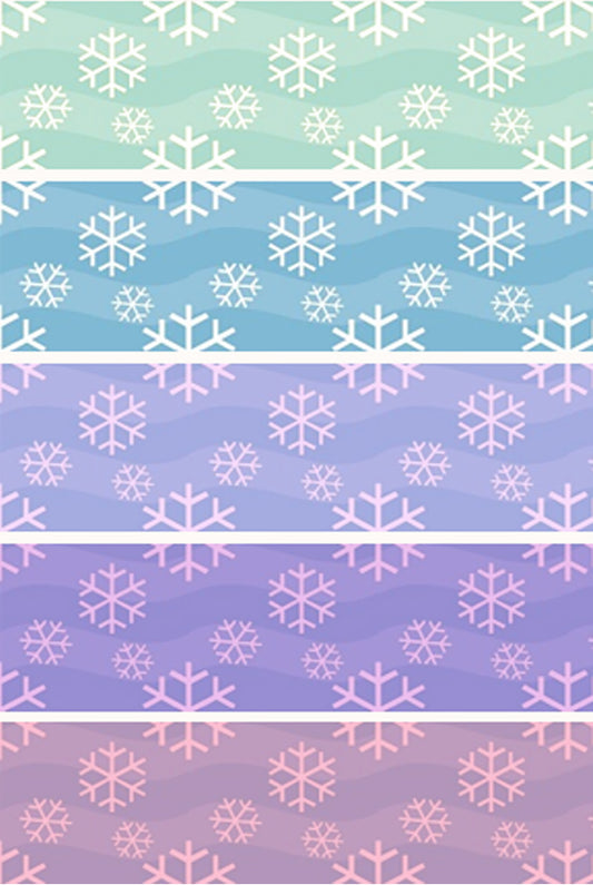 Snowflake Christmas Tubie Tape