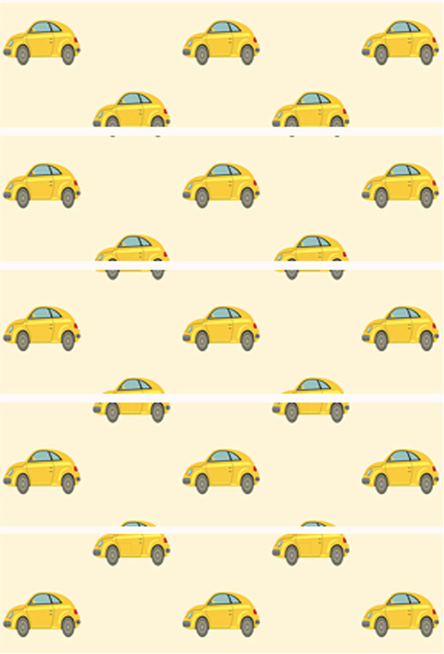 Yellow car Tubie Tape