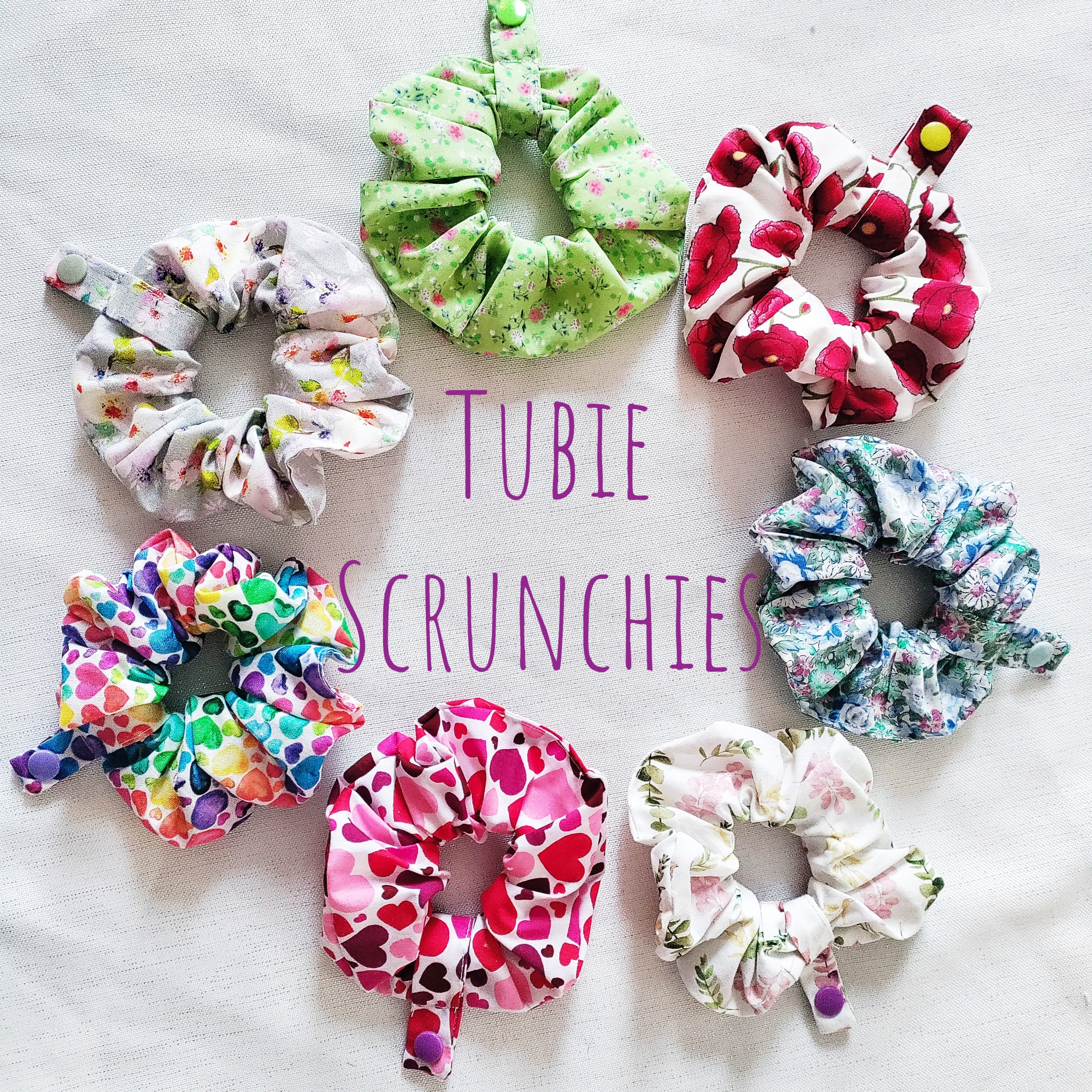 Tubie Scrunchie, feeding tube, NJ tube,Ng tube. Tube feeding. oxygen ...