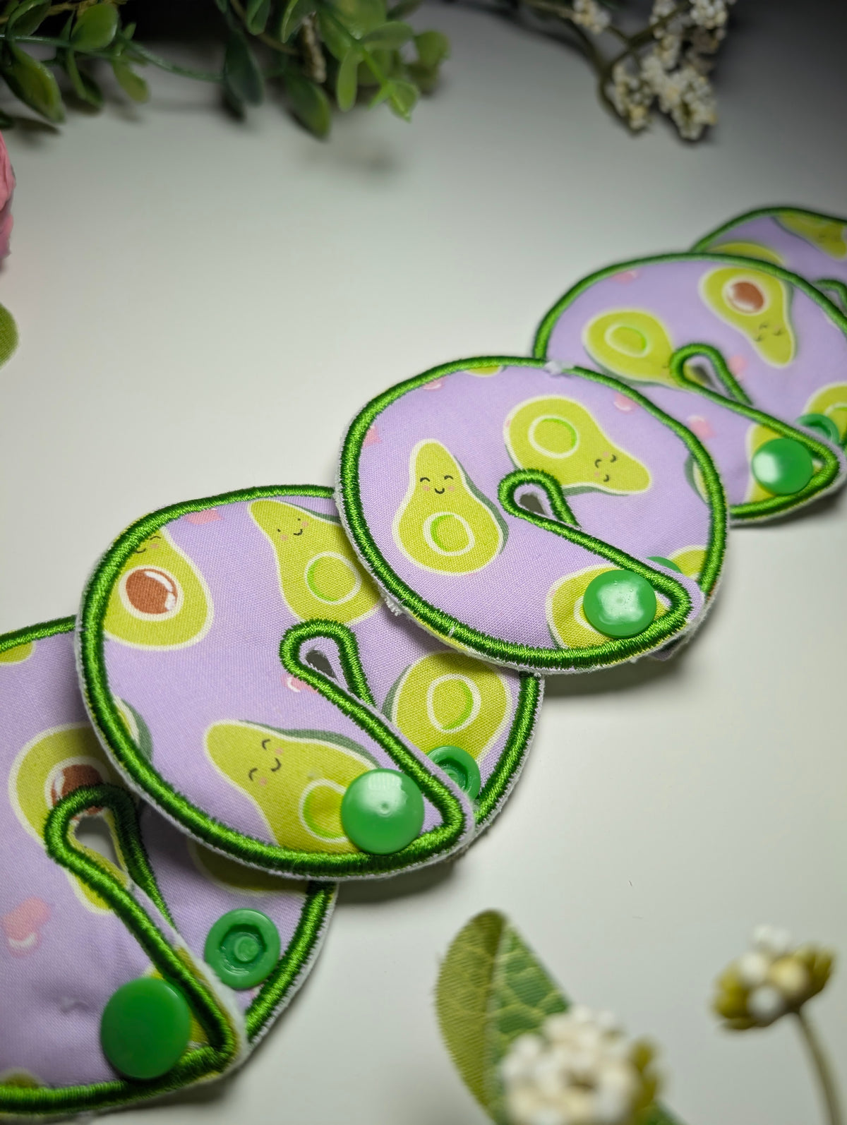 Avocado Tubie Pads | Set of 5