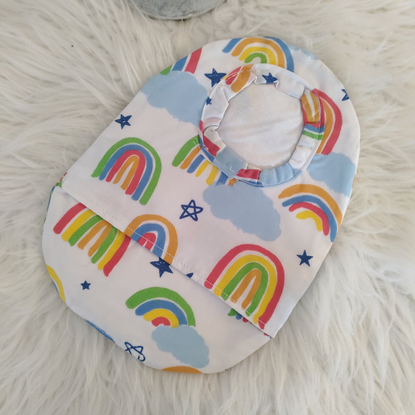 Rainbow stoma bag cover