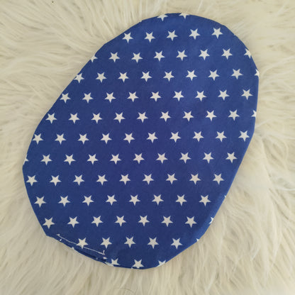 Blue star stoma bag cover