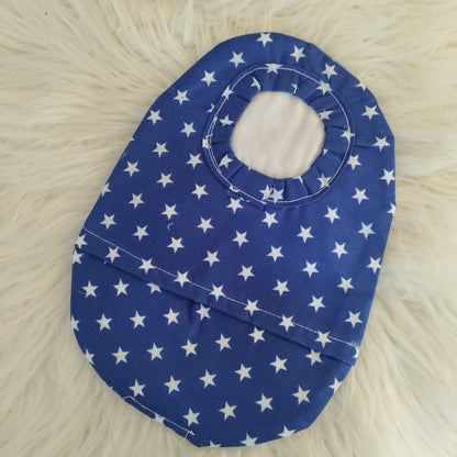 Blue star stoma bag cover