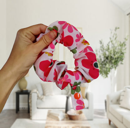 Floral tubie scrunchie