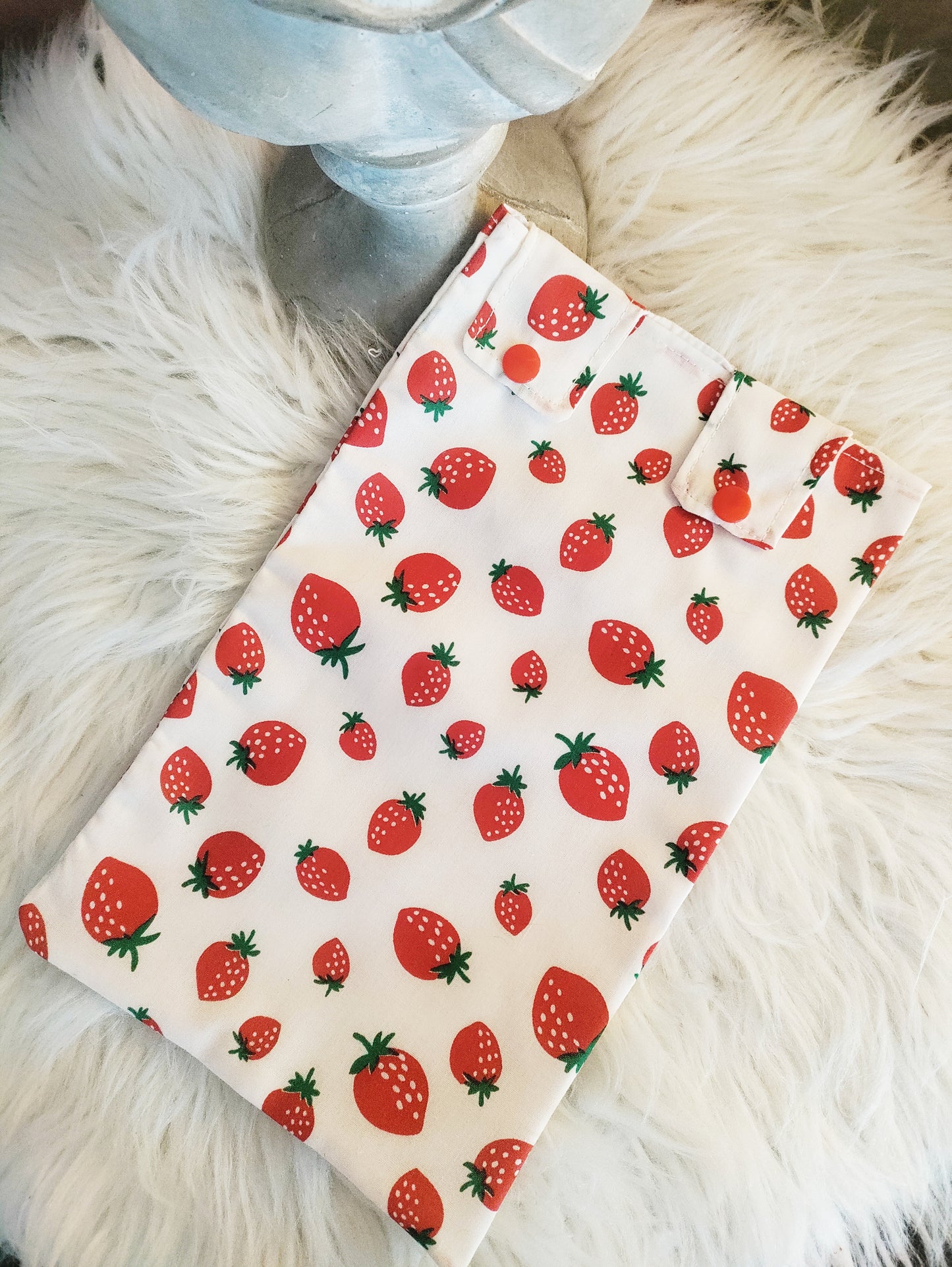 Strawberry Leg Bag Cover