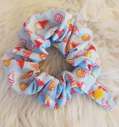 Ice-cream tubie scrunchie