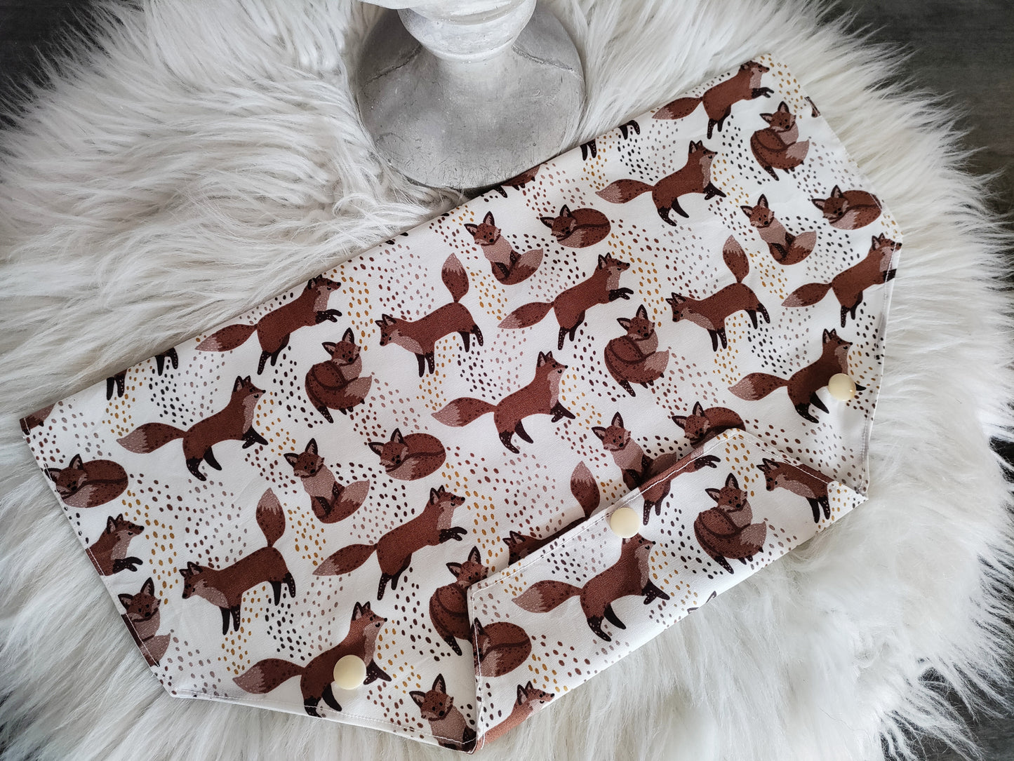 Brown fox Belly Bag Cover