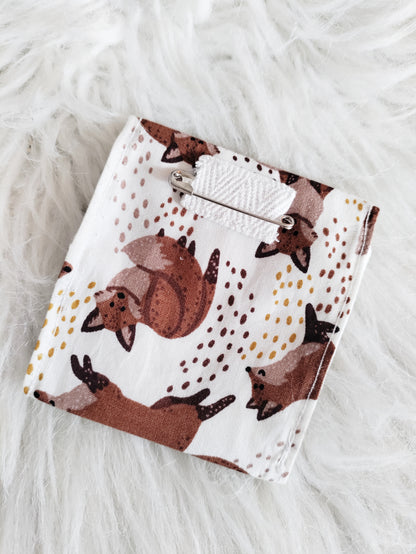 Brown fox Tubie Pouch