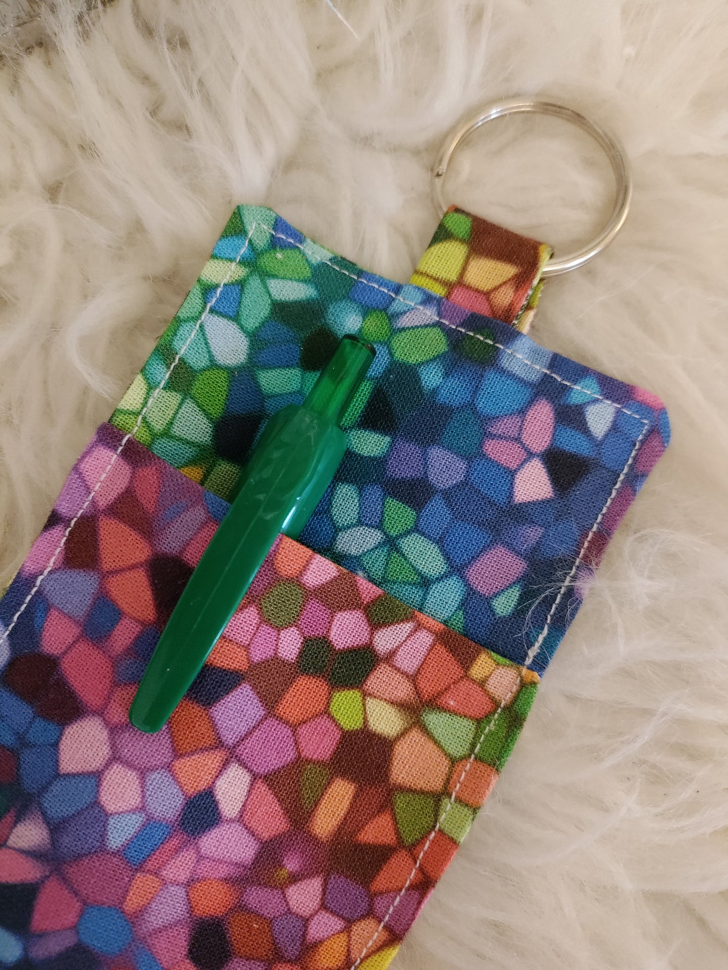 Stained glass Pen pouch/holder