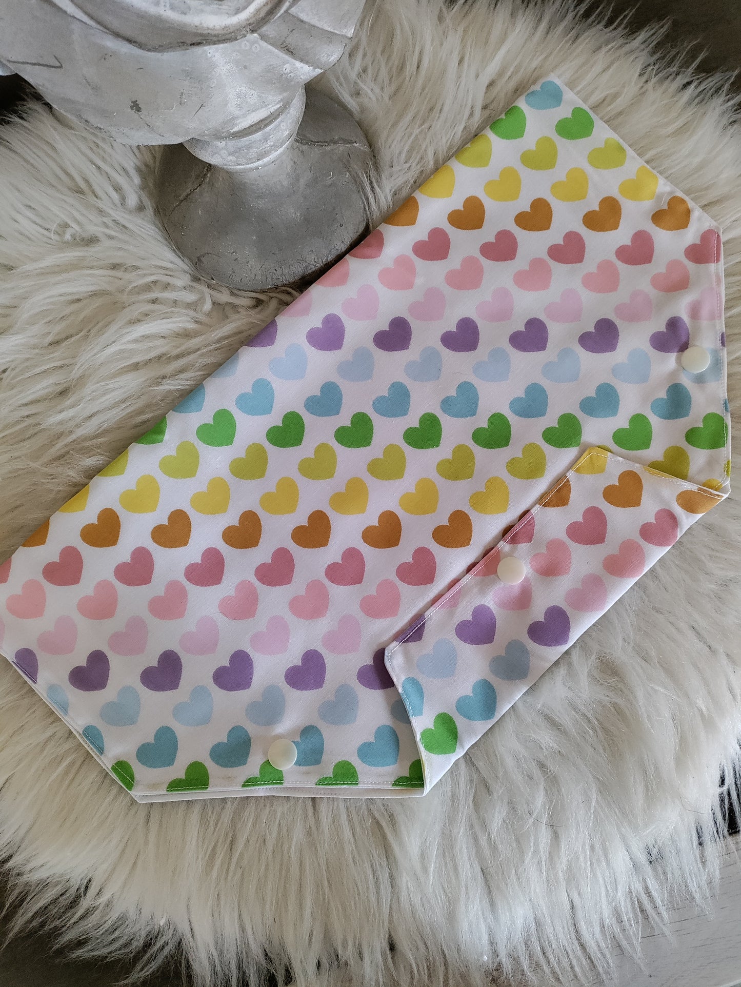 Rainbow Heart Belly Bag Cover