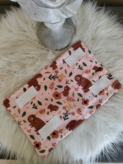 Pink bear Leg Bag Cover