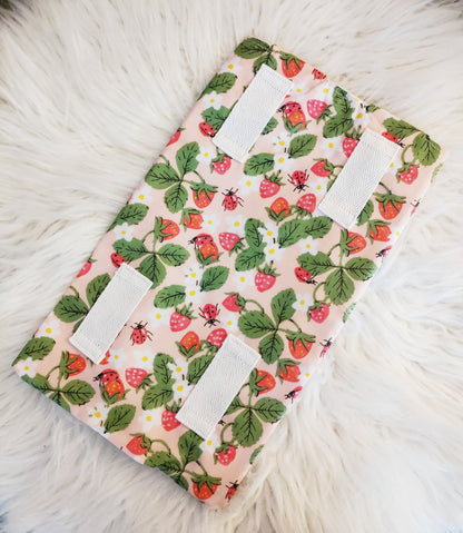 Strawberry and ladybird Leg Bag Cover